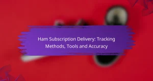 Подписка на доставку Ham: методы отслеживания, инструменты и точность