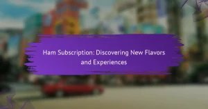 Подписка на ветчину: открытие новых вкусов и впечатлений